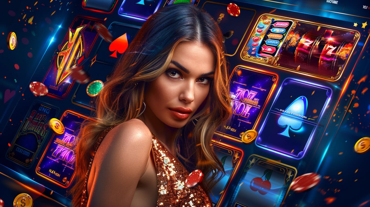 တိုက်ရိုက် Dealer နှင့် Baccarat ကစားနေသောမြင်ကွင်း